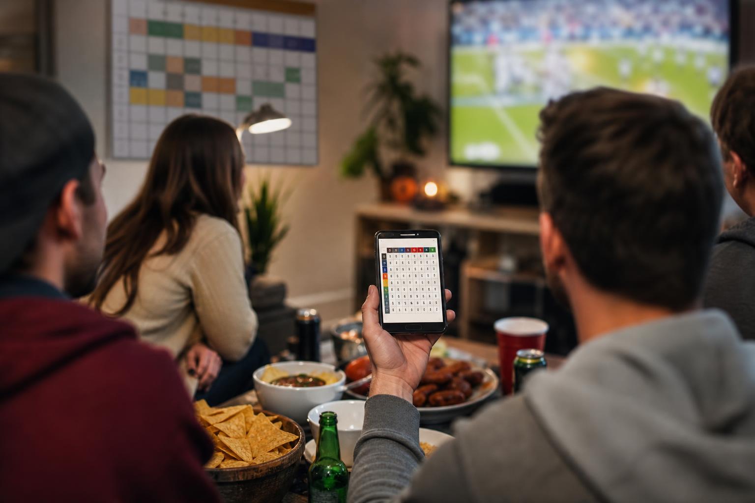 Season-Long Squares League: One Group, All Year